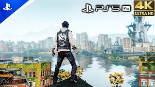 inFAMOUS Second Son  PS5 Pro 4K Gameplay [upl. by Elletsirhc]