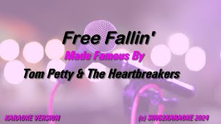 Tom Petty Free Fallin Karaoke Version Lyrics [upl. by Rosenblum]