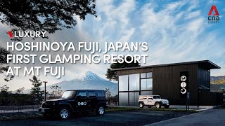 Hoshinoya Fuji a luxury resort located near Mt Fuji [upl. by Linnet]