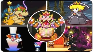 Evolution of Paper Mario Final Bosses [upl. by Yug]