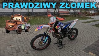 Kupiłem Enduro KTM EXC 250 2T dla SIEBIE w stanie agonalnym [upl. by Hutton10]