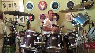 “THRESHOLDJET AIRLINER” Drum Cover Steve Miller Band 1977 [upl. by Eserahs]