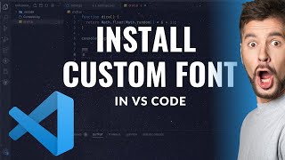 How to Install Font Family in Visual Studio Code  How to Install Fonts in VS Code Editor in 2024 [upl. by Fredkin]