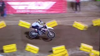 Stankdog makes the main on his 125 2 stroke Gared Steinke monsterenergy supercross [upl. by Meekah214]