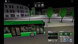 Tram and Bus Simulator Roblox [upl. by Eeb]