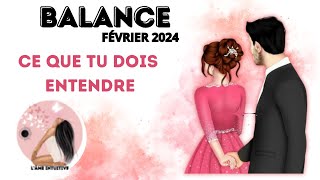 Balance FÉVRIER 2024  CE QUE TU DOIS ENTENDRE [upl. by Shannah]