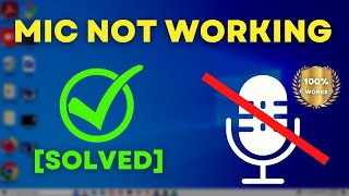 How To Fix Mic Not Working On PC  Full Guide [upl. by Lamdin]