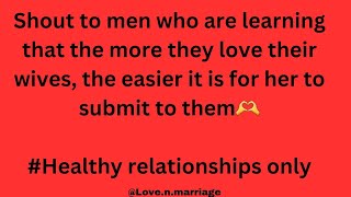 Marriage advice Good husband Loving man Happy couple Happy Marriage Happy relationships Love 🫶 [upl. by Aerdnael]