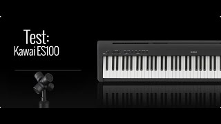 KAWAI ES100 Piano Test and Review [upl. by Ardys]