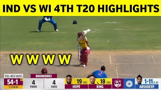 India vs West Indies 4th T20 Highlights  Arshdeep news  Kuldeep Yadav Latest news  cricket news [upl. by Acimak476]