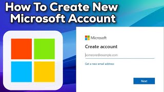 How to Create New Microsoft Account  New Microsoft Account 2024 [upl. by Crysta521]