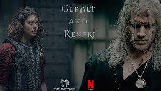 Geralt and Renfri The Witcher Netflix [upl. by Nwahsan]