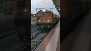 Chendur Express bound for Chennai is arriving at Chidambaram Railway Station Tamil Nadu India [upl. by Chantalle244]