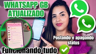 SAIU🔥 NOVO WHATSAPP GB ATUALIZADO 2024como voltar a usar o GB [upl. by Clarisse]