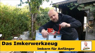 Imkerwerkzeug die wichtigsten Werkzeuge zum Imkern [upl. by Lona284]