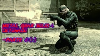 Metal Gear Solid 4 Guns Of The Patriots Detonado 03 quotAkiba o cagãoquot [upl. by Edora826]