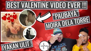 MOIRA DELA TORRE  PAUBAYA Official Music Video JOSHUA GARCIA  JULIA BARRETTO ICFREY REACTION [upl. by Bette]