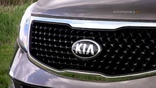 KIA Sportage facelift 2014 16  wwwmotomaniacytv [upl. by Aneek]