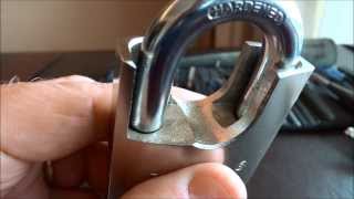 420 COUNTERFEIT Yale Dimple Padlock Picked Open [upl. by Tterrej898]