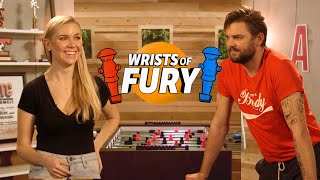 Nick Thune Tries To Mind F Kelsey Cook In Foosball Wrists Of Fury [upl. by Myke977]