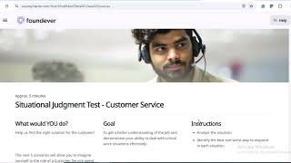 Foundever Assessment Test  Customer Service  Part 2 [upl. by Vieva]