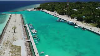 Portul din ThoddooThoddoo harbor Maldives [upl. by Pope]