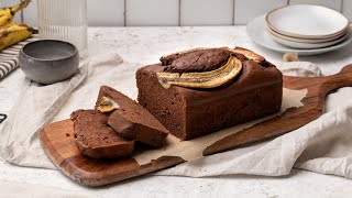 Spiced Chocolate Rum Banana Bread Recipe [upl. by Reichert]