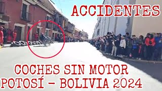 Accidentes Cochecitos sin motor Potosí  Bolivia [upl. by Cannon439]