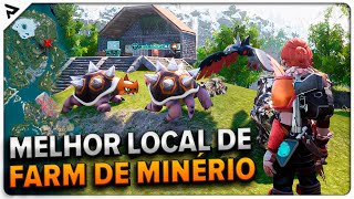 O MELHOR LOCAL PRA MINERAR FERRO E CARVÃO DE TODO O JOGO PALWORLD 10 [upl. by Epillihp64]