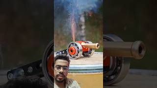 SIX Barrel  Powerful Mini Cannon 9mm Caliber Most Powerful mini Cannon EVER experiment diy [upl. by Ysied]