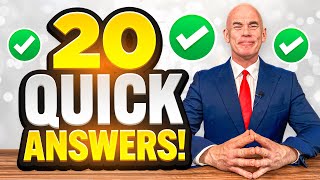 TOP 20 QUICK ANSWERS to INTERVIEW QUESTIONS Pass your JOB INTERVIEW with 100 [upl. by Earissed676]