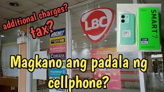 MAGKANO AND PADALA NG CELLPHONE SA LBC  STEP BY STEP  PADALA RATES lbc padala [upl. by Chu]