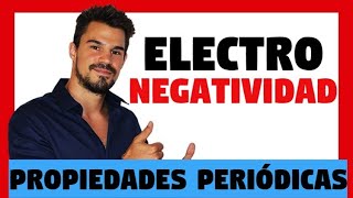 ELECTRONEGATIVIDAD ✅ Ejemplos y Ejercicios resueltos 👉 PROPIEDADES PERIÓDICAS Oakademia [upl. by Kcirrem]