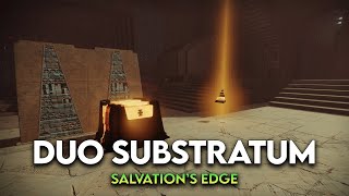 Duo Substratum in Salvations Edge Raid  The Final Shape  Destiny 2 [upl. by Nylatsyrk399]