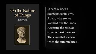 OF THE NATURE OF THINGS By Titus Lucretius Carus Audiobook full length [upl. by Luigi863]