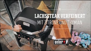 Weber Grill  Pulse  Lachssteak [upl. by Kumagai]