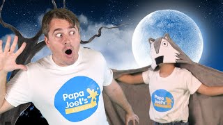 Werewolf Moon Adventure  Spooky Halloween Songs by Papa Joels English [upl. by Aitnas]