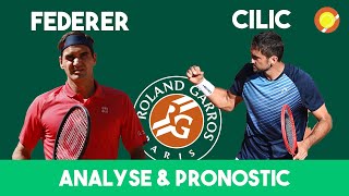 Roger Federer vs Marin Cilic  2e Tour  RolandGarros 2021  Preview amp Pronostic [upl. by Faruq]