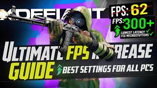 🔧 XDEFIANT Dramatically increase performance  FPS with any setup Best Settings 2024 🖱️🎮✅ [upl. by Yerac]