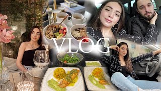 VLOG  2 FARKLI AKŞAM YEMEĞİ MENÜSÜ🍽 SOSLU SOMON🍣 BOL MALZEMELİ YULAF TABAĞI  KOCAMLA DATE🤍 [upl. by Held592]