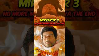 This Is Crazy 🤯  The End Of Mirzapur Season 3 Review  shorts youtubeshorts mirzapur3 [upl. by Cattan]