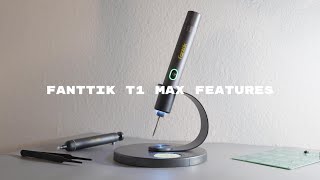 Tackle Every Soldering Job with the Intelligent T1 MAX Soldering Iron [upl. by Ardnasal115]