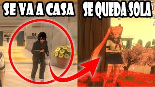 QUE PASA SI ENVIAMOS A CASA A KYUJI CUANDO OSANA SE LE CONFIESA  YANDERE SIMULATOR  MITOS 15 [upl. by Lseil]