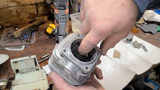 How to port a chainsaw part 10 Pre assembly tips and tricks [upl. by Sieber]