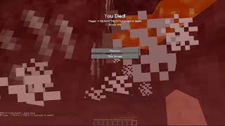 Nether Adventures never doing it again  Minecraft  Minecraft SMP  Nether Adventure [upl. by Jerman]