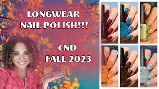 CND Fall quotUpcycle Chicquot Collection  Longwear Nail Polish [upl. by Nnaira]