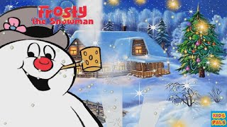 FROSTY THE SNOWMAN CHRISTMAS SONGNURSERY RHYMES FOR KIDS [upl. by Eduard]