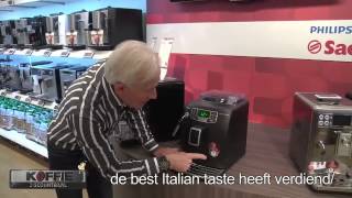 Philips Saeco Intelia Evo HD875195 espressomachine review en unboxing [upl. by Sherl]