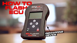 How to use the BHP UK ECU Flasher  Bespoke ECU Remapping Device [upl. by Rexer]