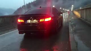 BMW 535D F10  stage 1  Straightpipe Down pipe  Exhaust Sound [upl. by Diarmuid960]